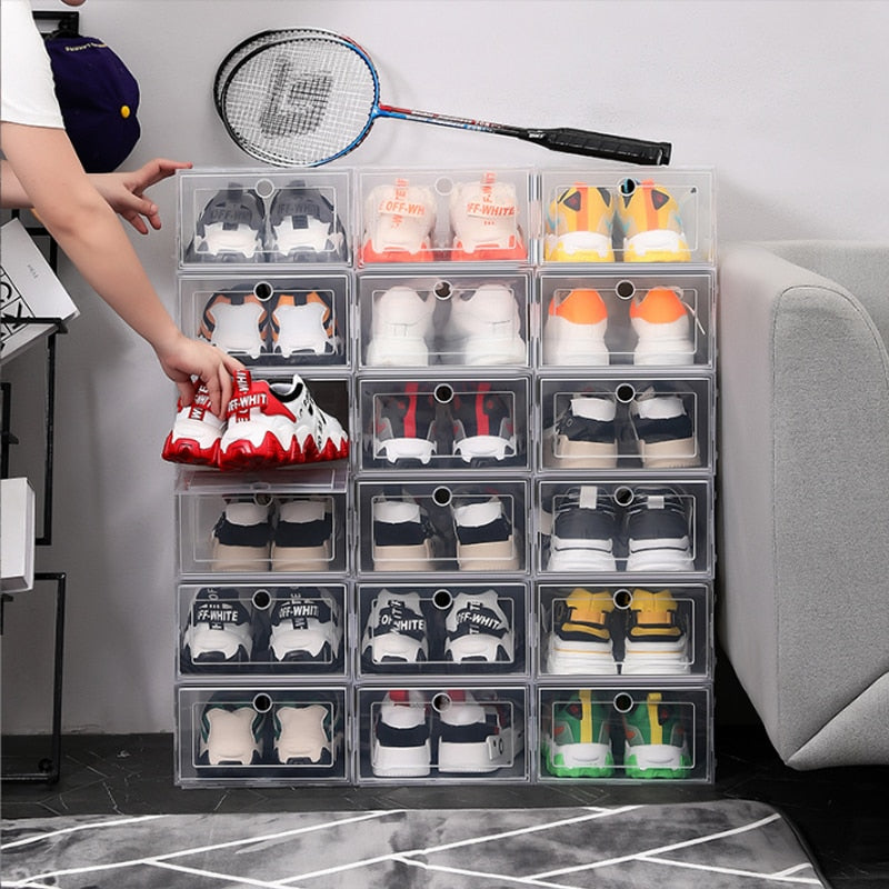 Clear Sneakers Storage Box Set (6pcs) – Bliss n